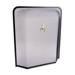 Silverflame 24" Fire Guard with Brass Handle 